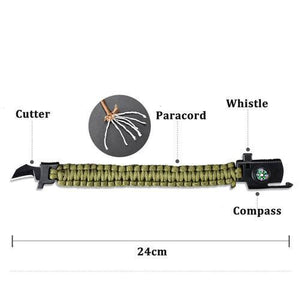 Multi-Functional Survival Bracelet