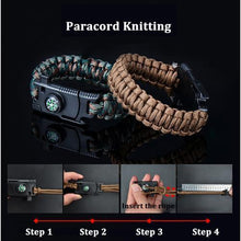 Load image into Gallery viewer, Multi-Functional Survival Bracelet