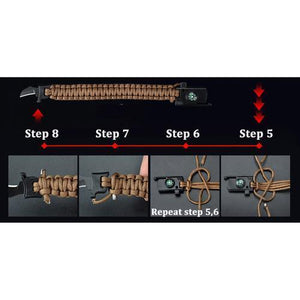 Multi-Functional Survival Bracelet